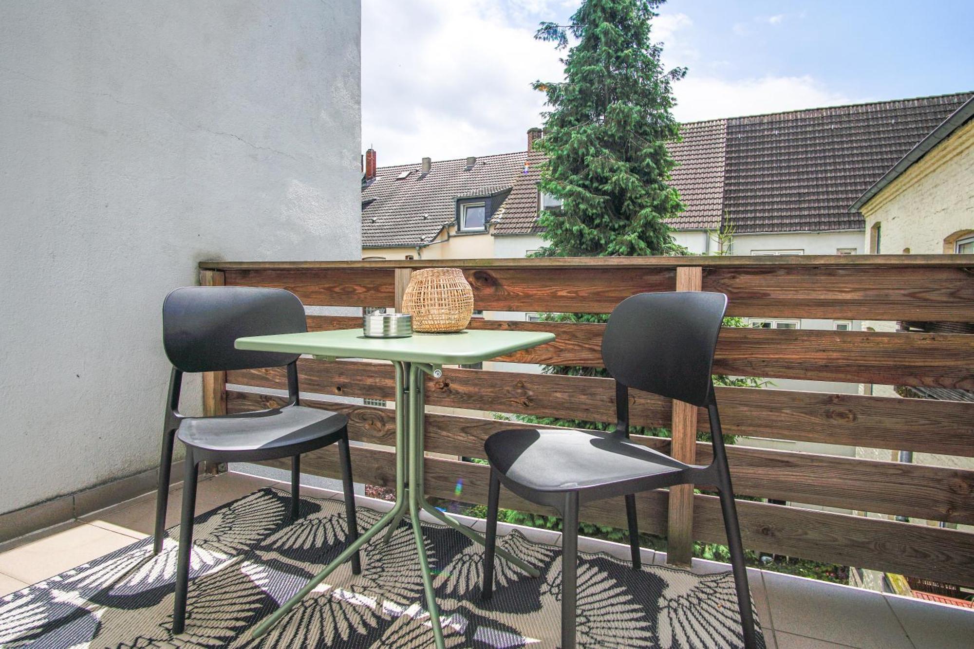 Homefy Balcony Apartment - Up To 4 People - Close To Fair - Free Parking Essen Exterior foto